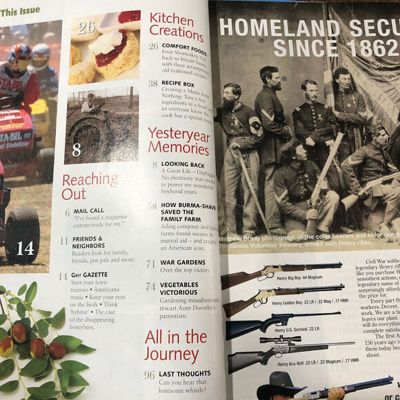 Grit Magazine Lot of 4 - Jan/Feb, May/June, July/Aug, Sept/Oct 2007 Homesteading - Picture 12 of 14